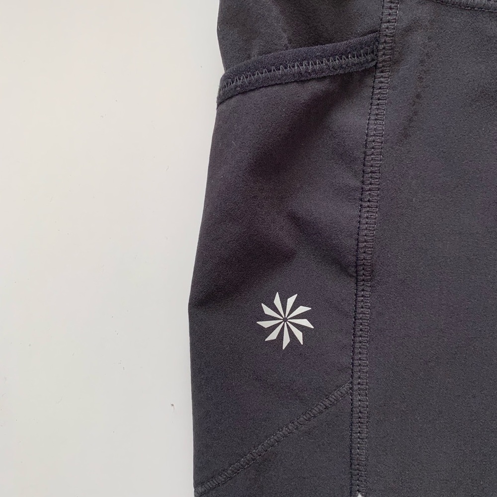 Athleta Crop Pants Size S Dobby Be Free Knicker - Picture 2 of 8